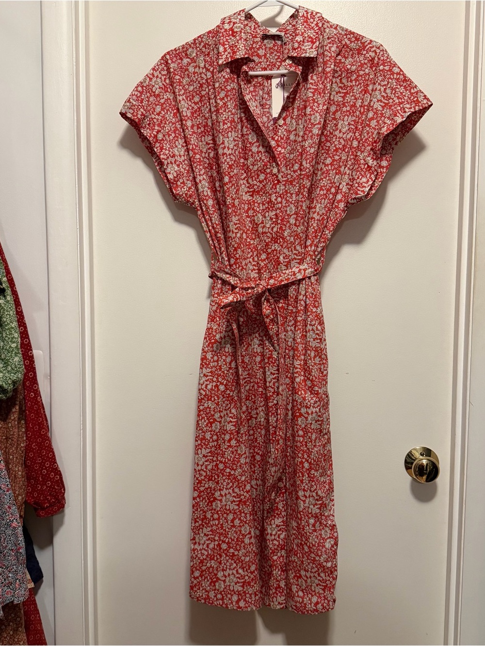 Cyrillus Paris Liberty Shirt Dress, sz 40 - Picture 3 of 6